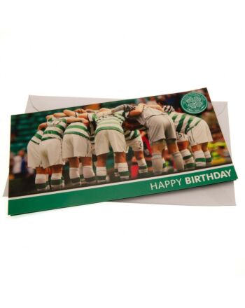 Celtic FC Huddle Birthday Card-36307