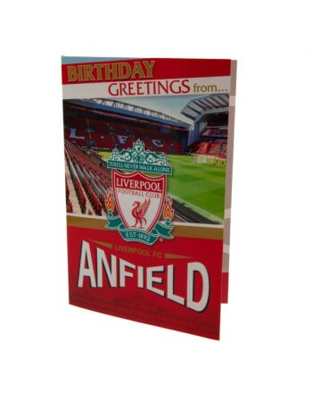 Liverpool FC Pop-Up Birthday Card-3846