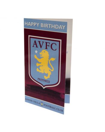 Aston Villa FC Birthday Card-3887