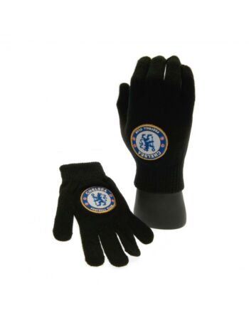 Chelsea FC Knitted Gloves Junior-49875