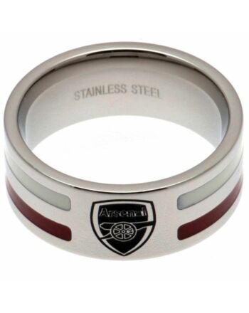 Arsenal FC Colour Stripe Ring Medium-66011