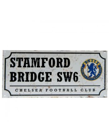 Chelsea FC Retro Street Sign-68603