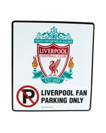 Liverpool FC No Parking Sign-6937