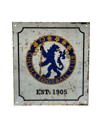 Chelsea FC Retro Logo Sign-84376