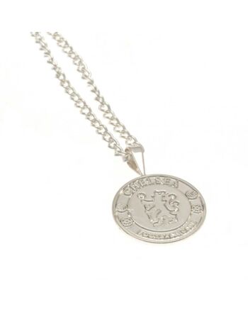 Chelsea FC Silver Plated Pendant & Chain XL-88135