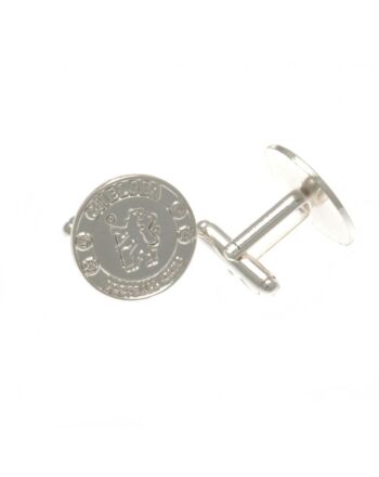 Chelsea FC Silver Plated Formed Cufflinks-88361