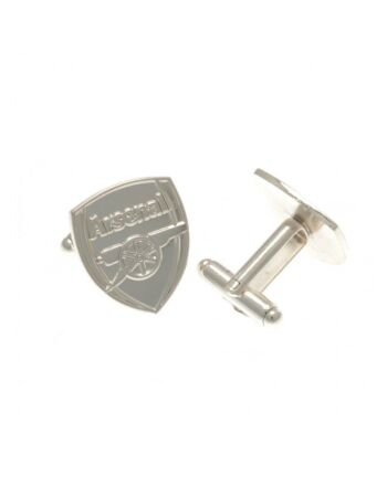 Arsenal FC Silver Plated Formed Cufflinks-88362