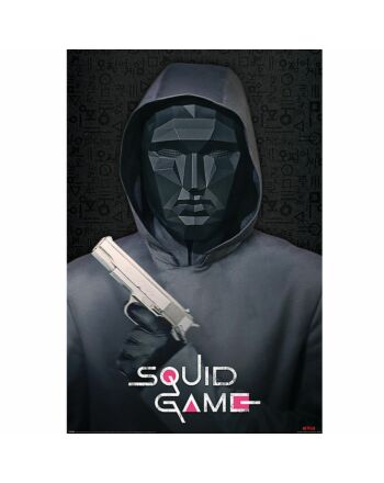 Squid Game Poster Mask Man 266-TM-00035