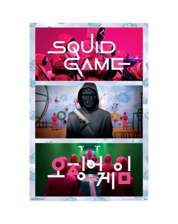 Squid Game Poster Collage 81-TM-00082