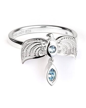Harry Potter Sterling Silver Crystal Ring Diadem Medium-TM-00239