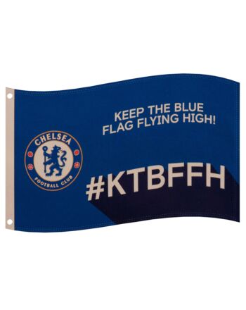 Chelsea FC Slogan Flag-TM-00317