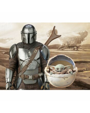 Star Wars: The Mandalorian 3D Image Puzzle 500pc Clan of Two-TM-00372