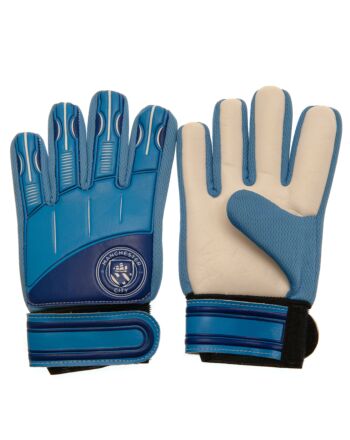 Manchester City FC Goalkeeper Gloves Kids DT-TM-00380