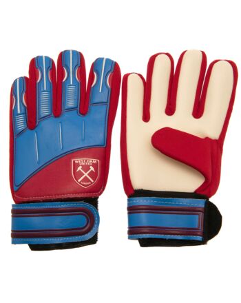 West Ham United FC Goalkeeper Gloves Kids DT-TM-00383