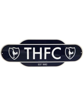 Tottenham Hotspur FC Colour Retro Sign-TM-00400