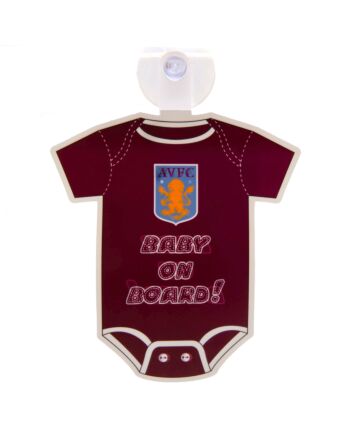 Aston Villa FC Baby On Board Sign-TM-00449