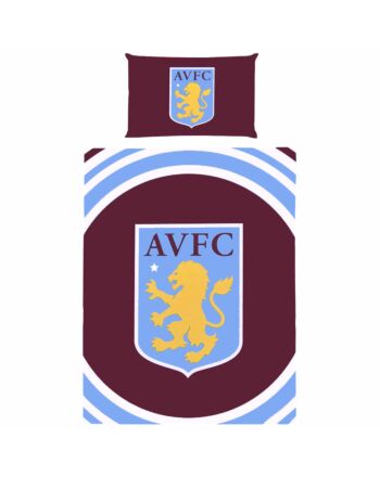 Aston Villa FC Pulse Single Duvet Set-TM-00632