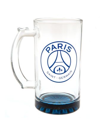 Paris Saint Germain FC Stein Glass Tankard-TM-00639