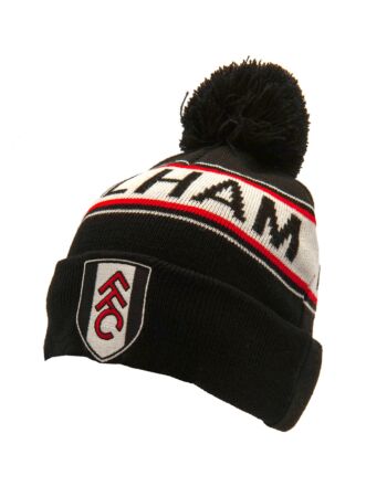 Fulham FC Text Ski Hat-TM-00898