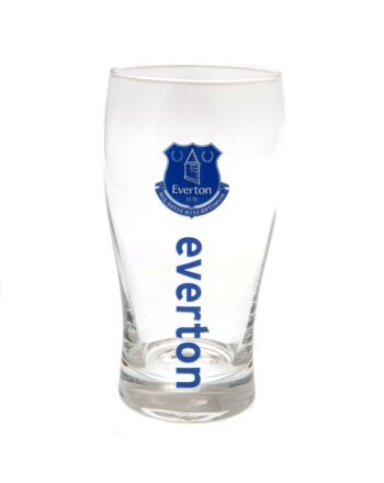 Everton FC Tulip Pint Glass-TM-01374