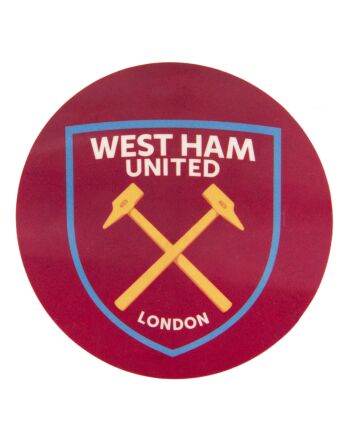 West Ham United FC Crest Car Sticker-TM-01588