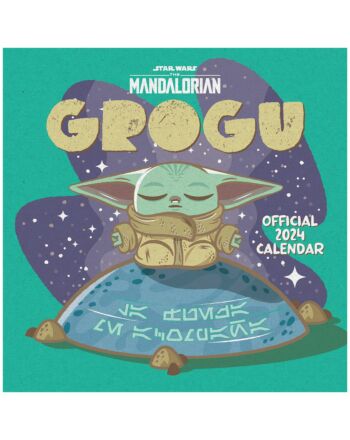 Star Wars: The Mandalorian Square Calendar 2024 Grogu-TM-03157
