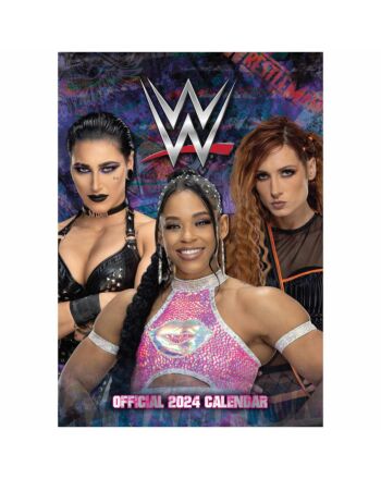 WWE Women A3 Calendar 2024-TM-03163