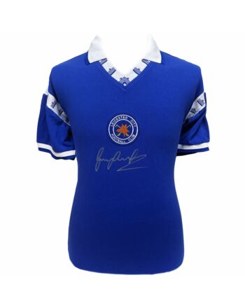 Leicester City FC 1978 Lineker Signed Shirt-TM-03213