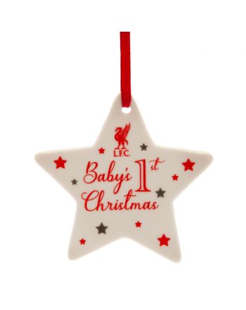 Liverpool FC Baby's First Christmas Decoration-TM-03625