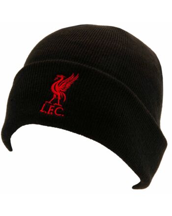 Liverpool FC Black Cuff Beanie-TM-03643