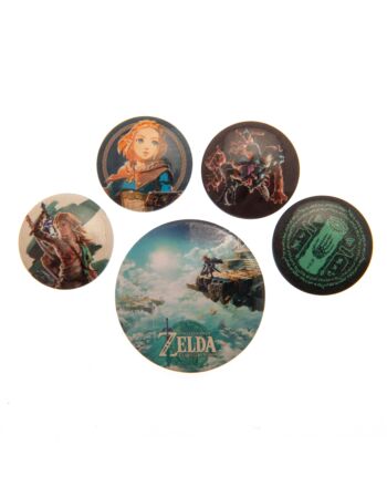 The Legend Of Zelda Button Badge Set-TM-03718