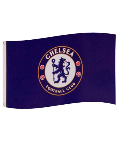 Chelsea FC Core Crest Flag Maznun Football