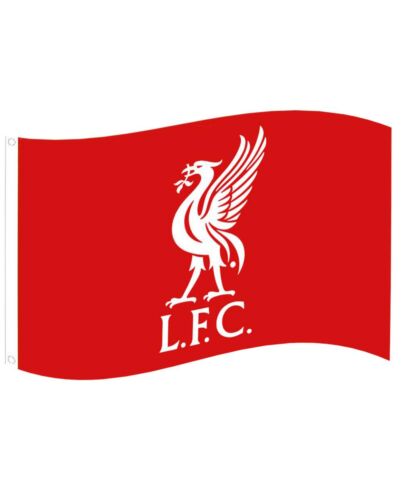 Liverpool FC Core Crest Flag Maznun Football