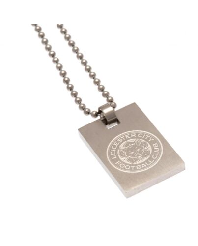 Leicester City FC Dog Tag & Chain Maznun Football