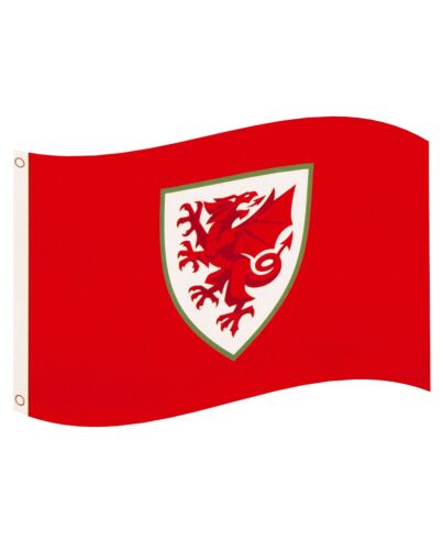FA Wales Core Crest Flag Maznun Football