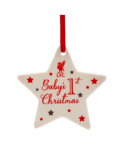 Liverpool FC Baby's First Christmas Decoration Maznun Football
