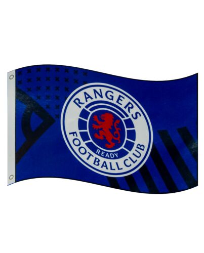 Rangers FC Core Crest Flag Maznun Football