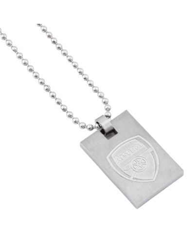 Arsenal FC Dog Tag & Chain Maznun Football
