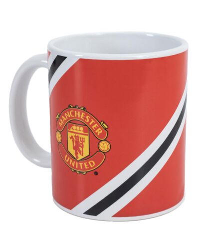 Manchester United FC Core Stripe Mug Maznun Football