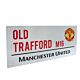 Manchester United FC White Street Sign-113813