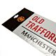 Manchester United FC White Street Sign-113813