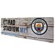 Manchester City FC Rustic Garden Sign-170253