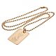Tottenham Hotspur FC Gold Plated Dog Tag & Chain-36172