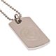 Manchester City FC Engraved Dog Tag & Chain-112517