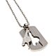 Arsenal FC Cut Out Cannon Dog Tag & Chain-124792