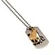 Liverpool FC Bi Colour Cut Out Dog Tag & Chain-88168