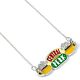 Friends Silver Plated Central Perk Necklace-182471