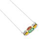 Friends Silver Plated Central Perk Necklace-182471