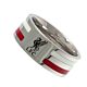 Liverpool FC Colour Stripe Ring Medium-66040