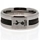 Tottenham Hotspur FC Black Inlay Ring Medium-24494